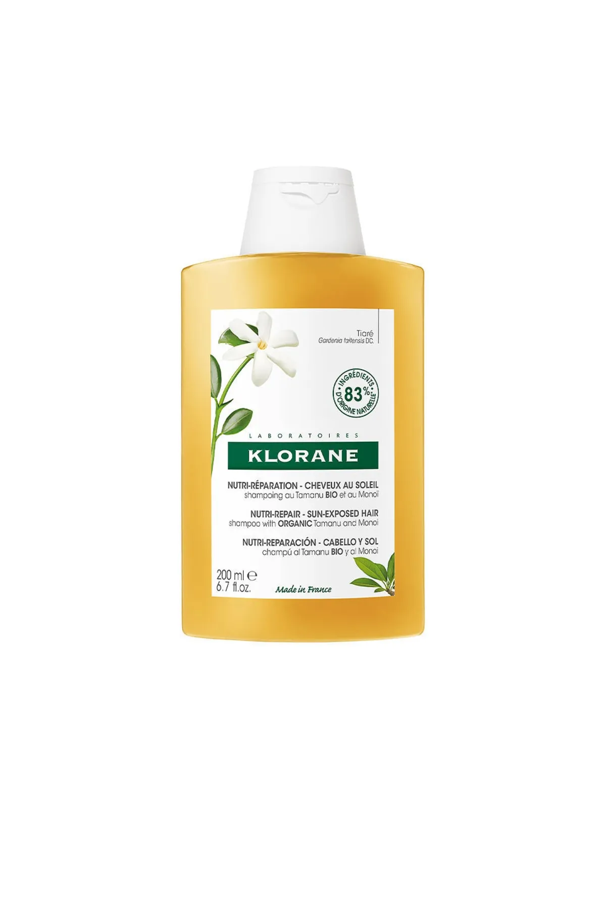 Klorane  Polysianes Monoï Y Tamanu Bio Pflegendes Shampoo Klorane 200 ml