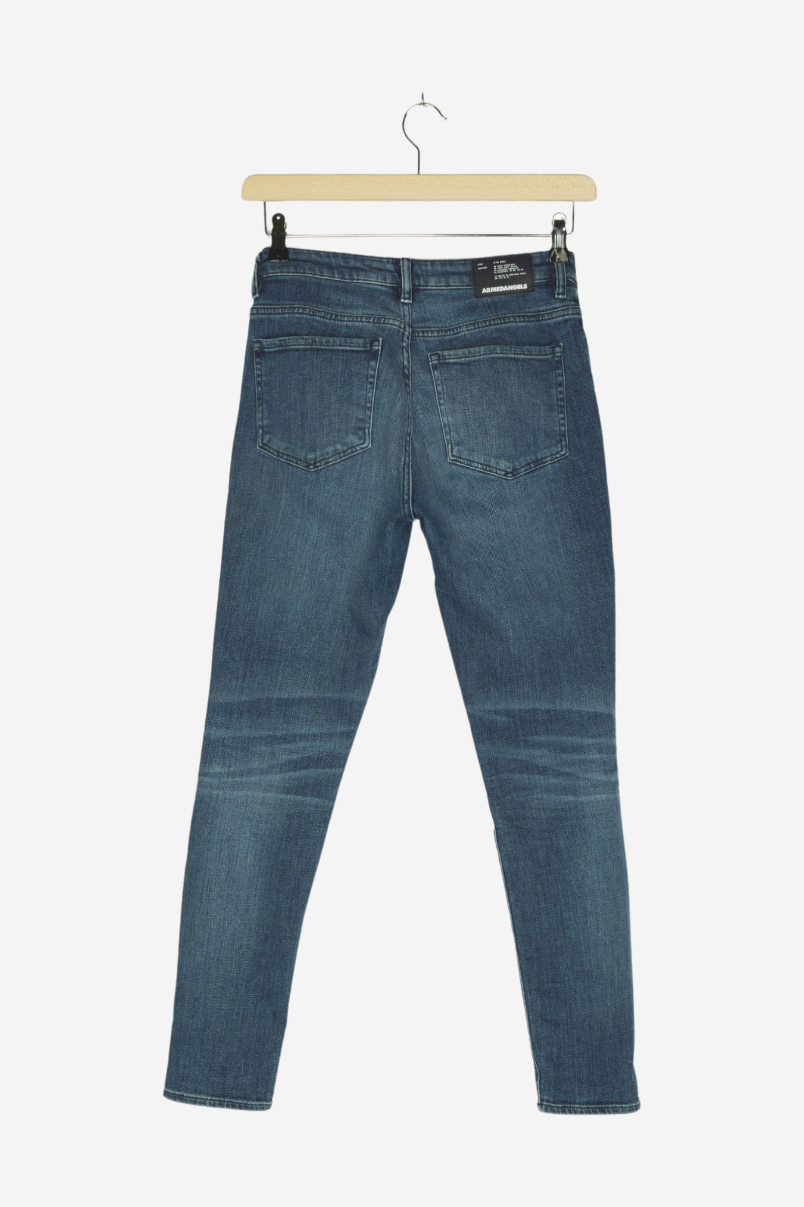 Skinny Leg Mid Waist aus Bio-Baumwoll Mix
