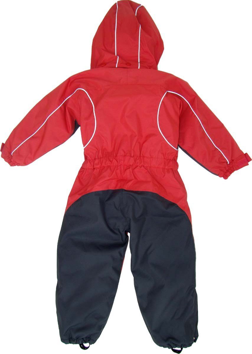 Maylynn Schneeoverall Kuscheliger Schneeanzug Skianzug rot atmungsaktiv und wasserdicht