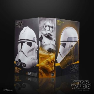 Star Wars: The Clone Wars - Black Series Elektronischer Helm Phase II: Clone Trooper