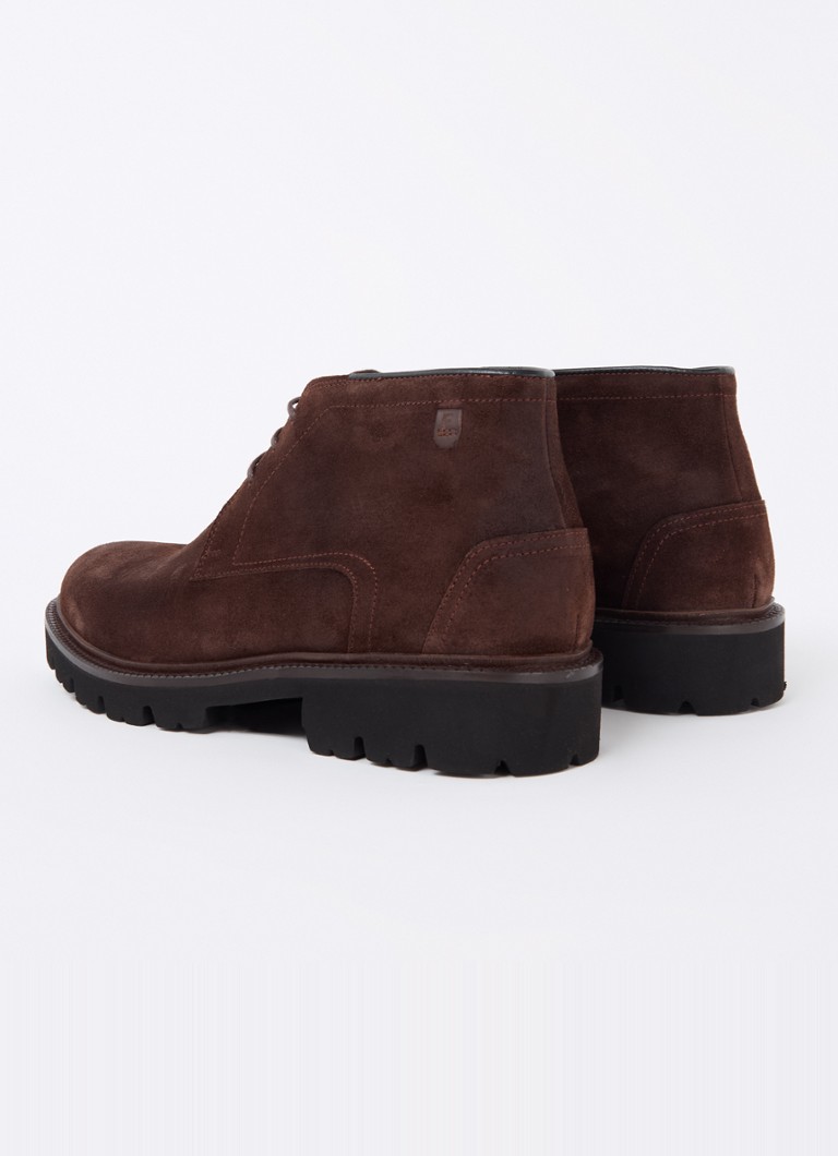 Floris van Bommel De Ribber scarpa stringata in pelle scamosciata 01.03