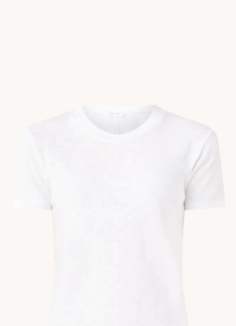 Tricou American Vintage Sonoma cu guler rotund