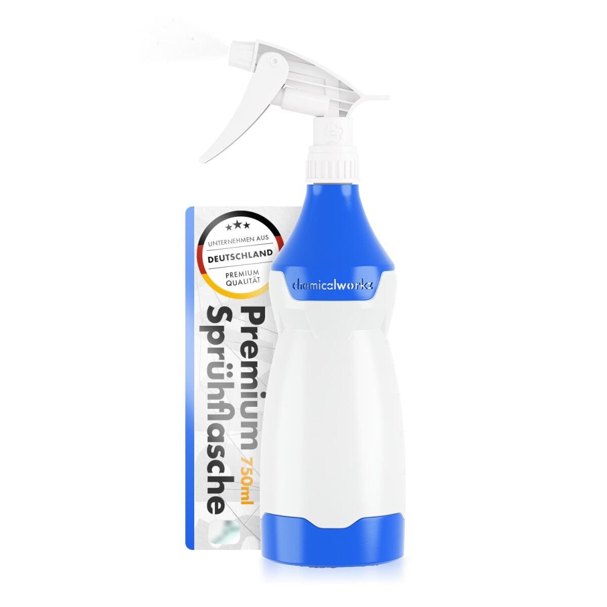 chemicalworkz Sprühflasche Blau mit Premium Trigger 750ml