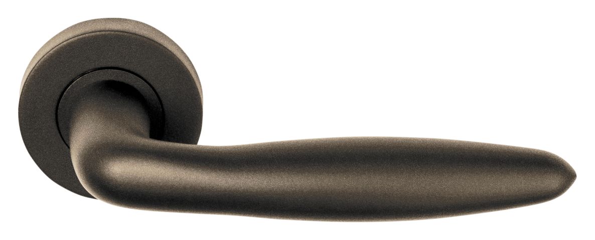 Formani 1501D361BRXX1 BASICS LB18H jousitettu ovenkahva pronssisessa ruusukkeessa oikealla