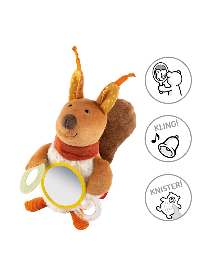 Sigikid Aktiv-Eichhörnchen Baby Activity Toys in braun günstig kaufen onesize