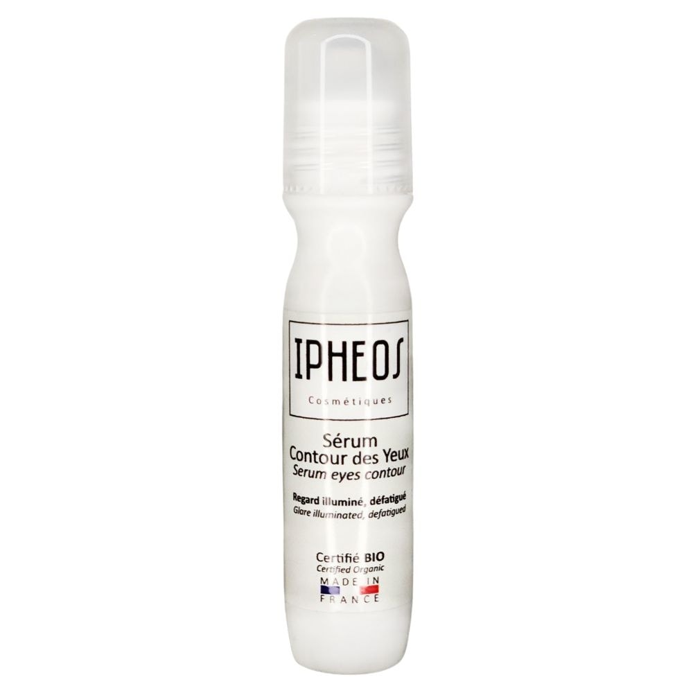 Ipheos Sérum contour des yeux Sérum anti-rides, anti-poches, anti-cernes Certifié Bio