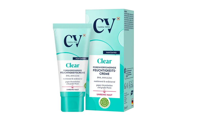 CV Clear porenverfeinernde Feuchtigkeitscreme 50 ml