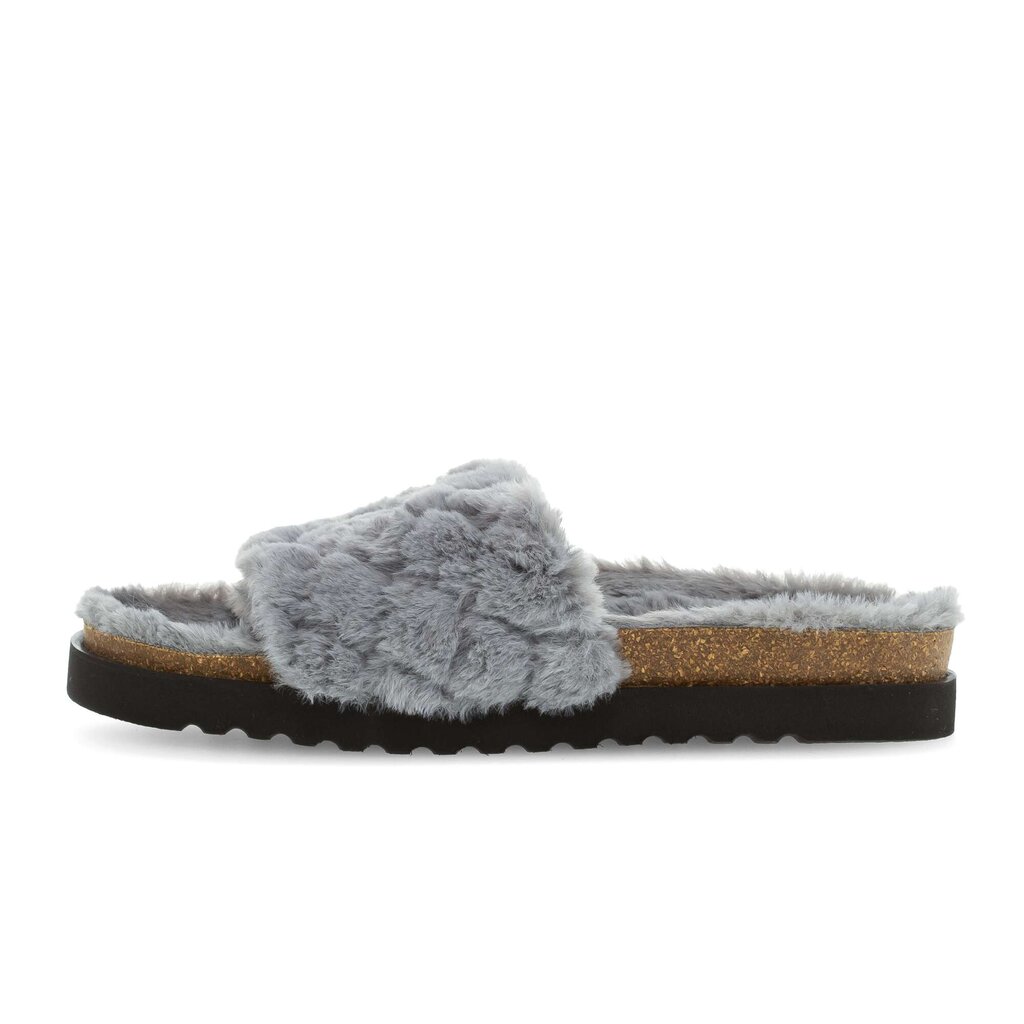Gabor fashion Plüschhausschuh grau