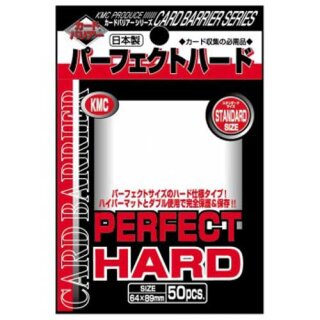 Schutzhüllen KMC Standard Sleeves - Perfect hard (50)