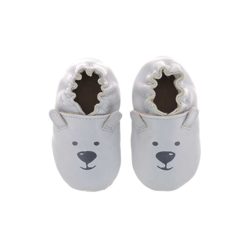 Chaussons cuir végétal Sweety Bear