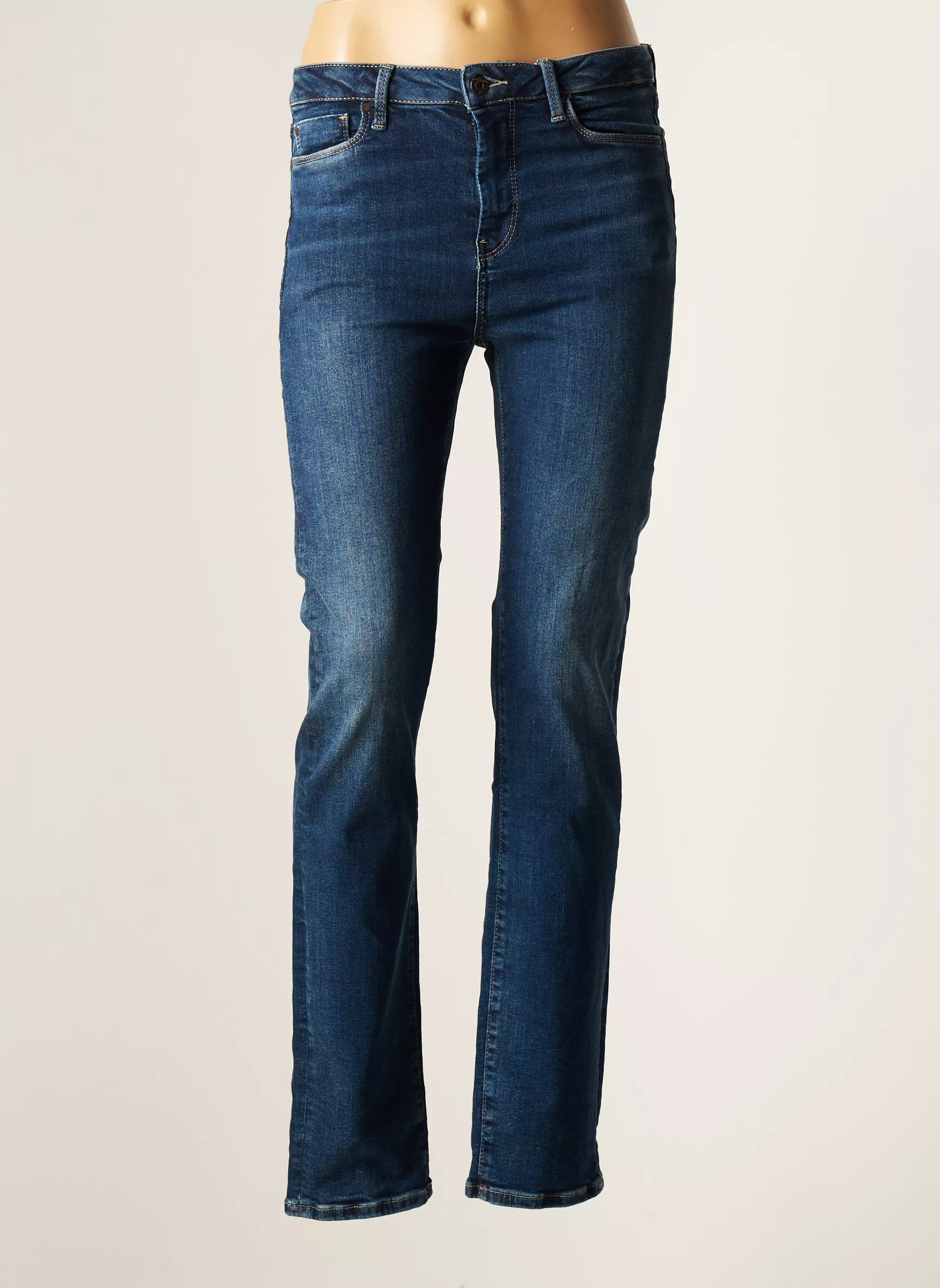 Pepe Jeans Jeans Coupe Slim Femme couleur bleu