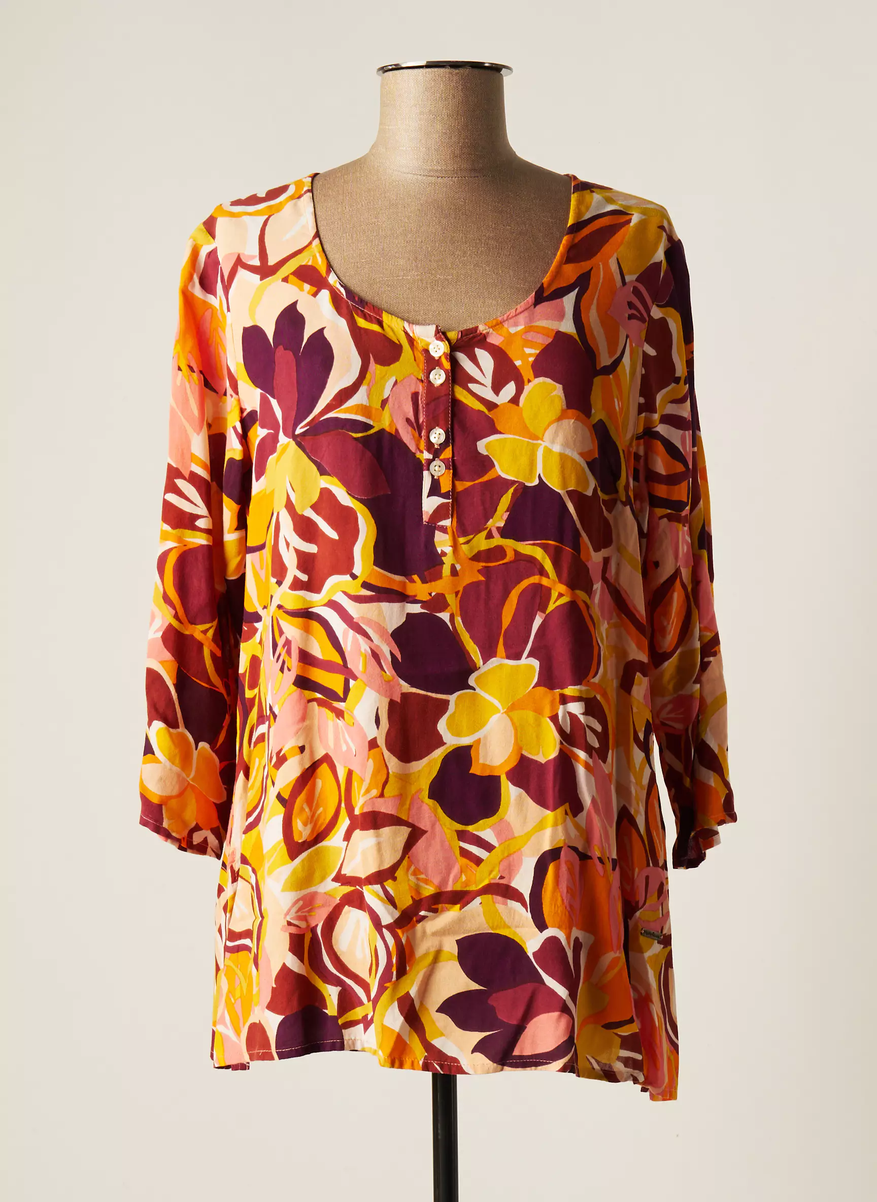 Agathe   Louise Blouses Femme couleur orange