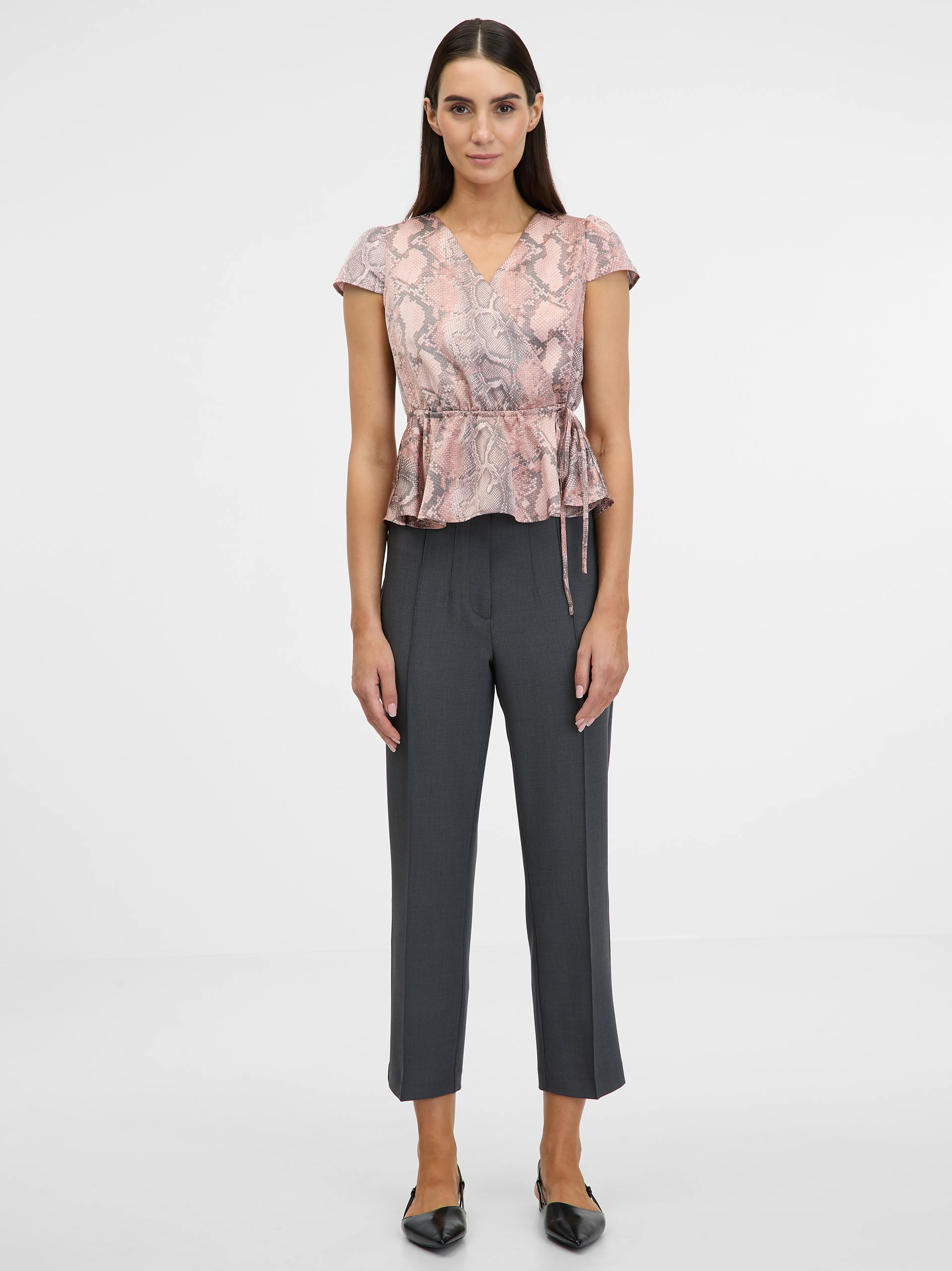Hellrosa Bluse ORSAY
