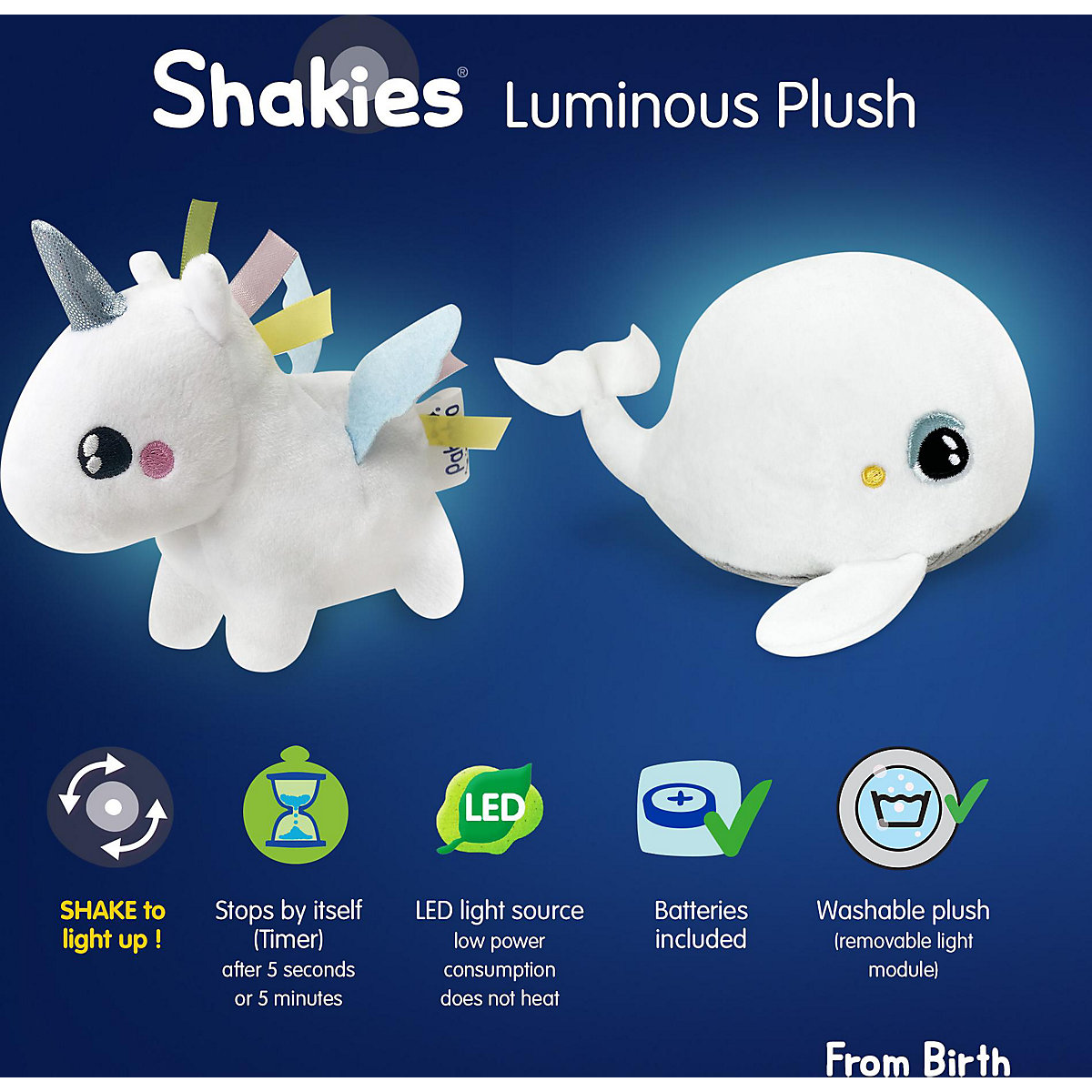 Schüttelnachtlicht Shakies Sheep das Schäfchen