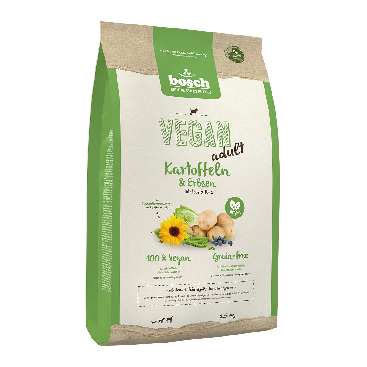 Bosch HPC Vegan Adult Kartoffeln & Erbsen kaufen bei ZooRoyal