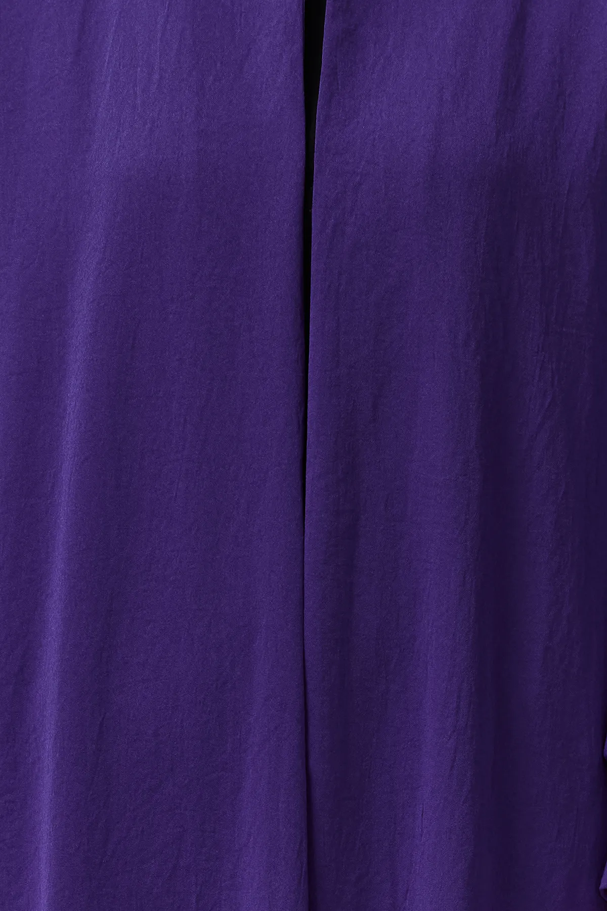 Trendyol Modest  Lila, bequemer Schnitt, gewebte Aerobin-Langmütze & Ferace & Abaya TCTSS24KK00005