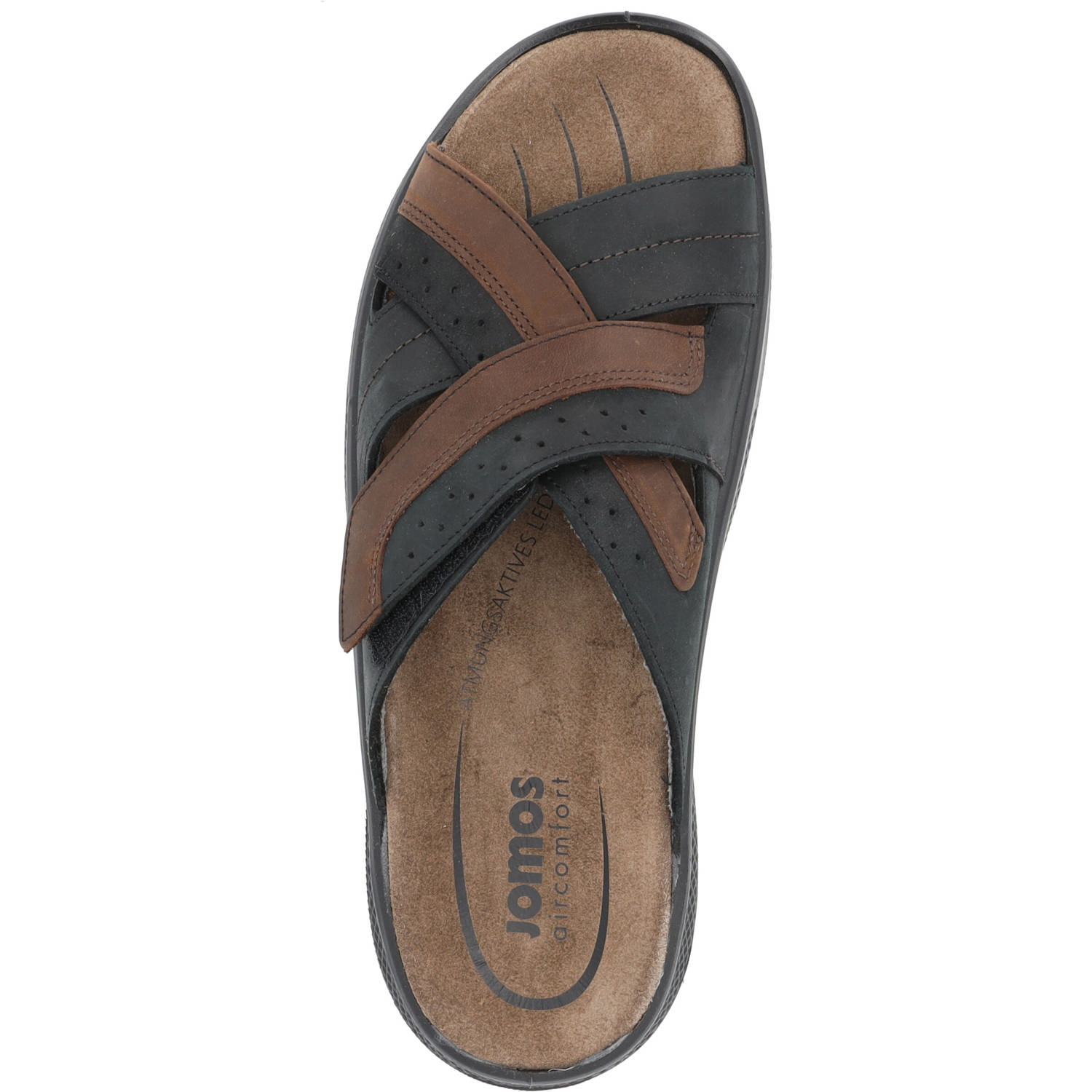Jomos 506604, Pantoletten, Herren, Schwarz
