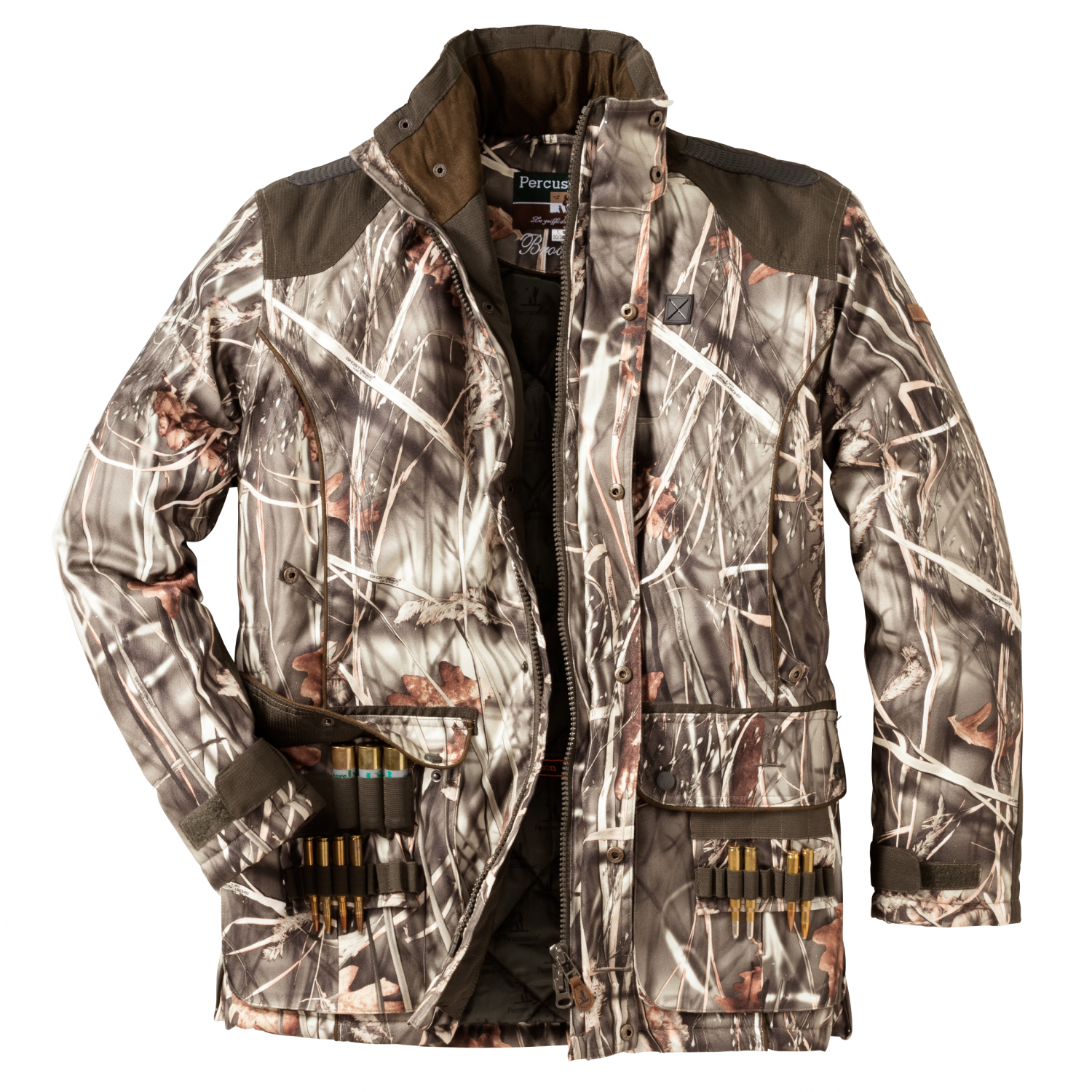 Percussion Herren Outdoor-Jacke Brocard (Ghost Camou Wet)