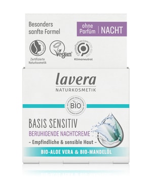 lavera Basis sensitiv Beruhigende Nachtcreme Nachtcreme-50 ml