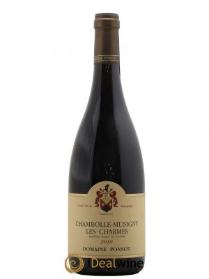Chambolle-Musigny 1er Cru Les Charmes Ponsot (Domaine)  2010 - Lot de 1 Bouteille