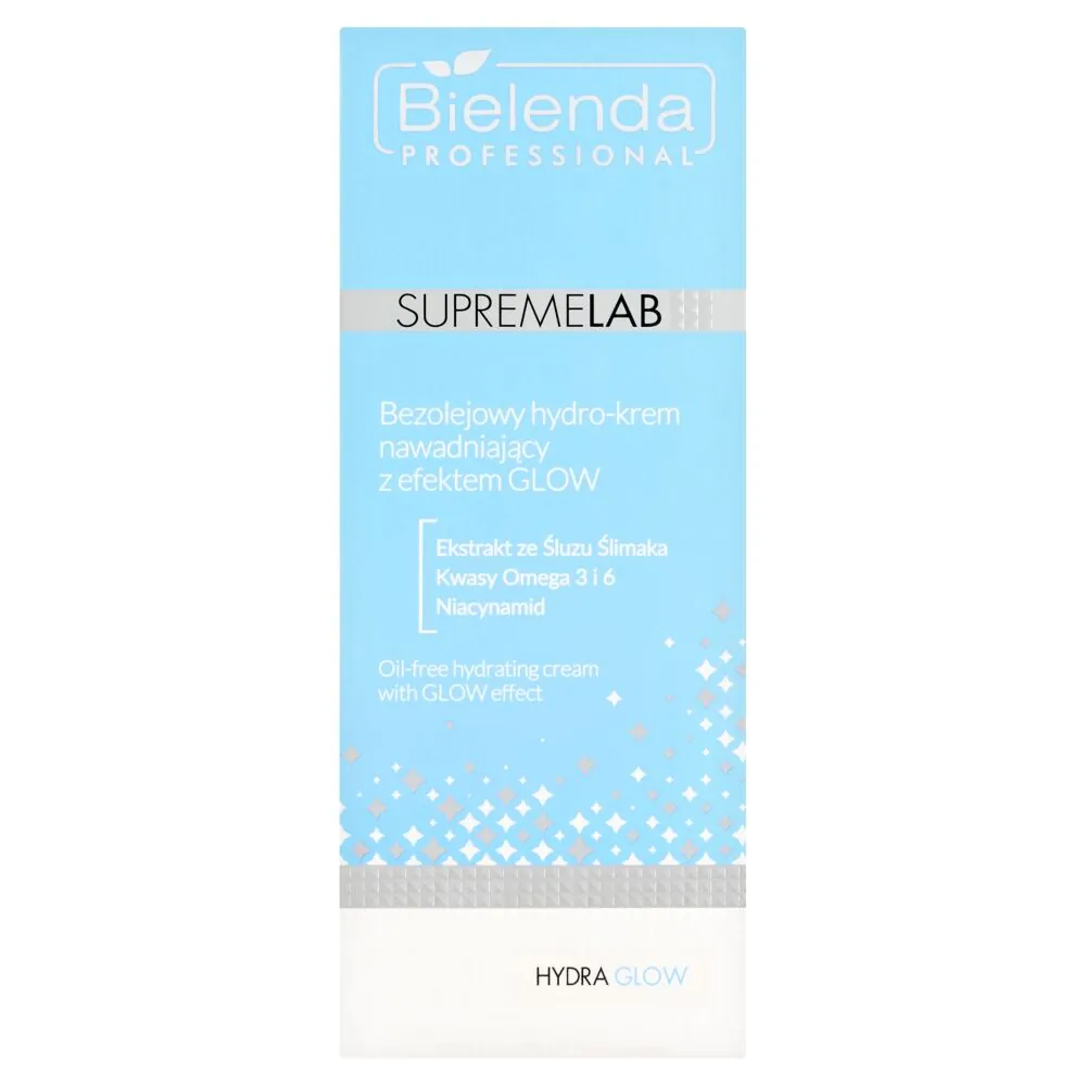 Bielenda Professional Supremelab Hydra Glow hidratantna hidro krema bez ulja