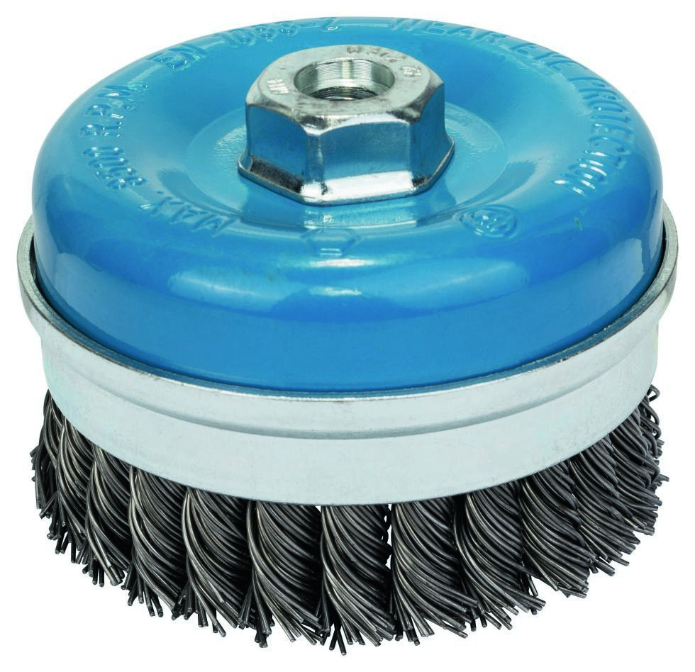 Bosch Blue Zubehör 1608614002 Drahtbürste 100 mm geflochten M14