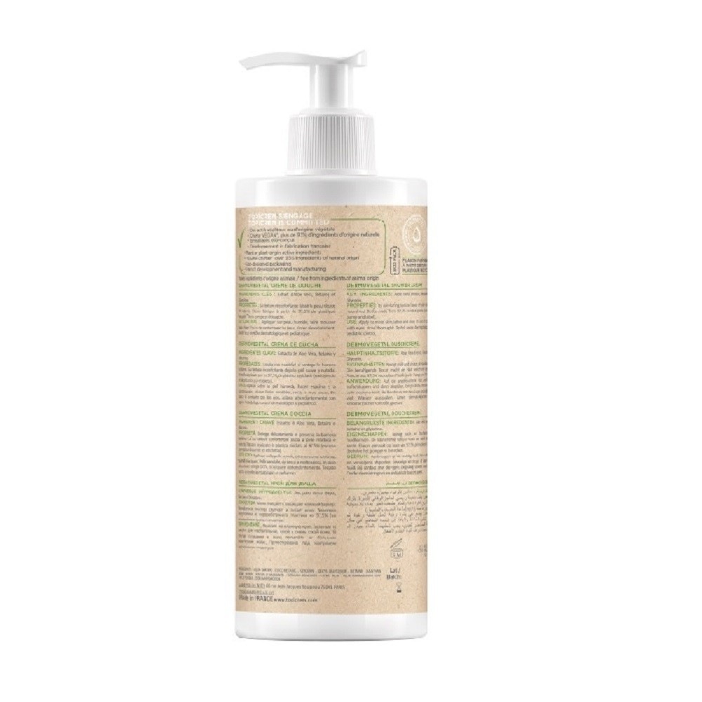 Topicrem Dermovegetal dusjkrem 390 ml