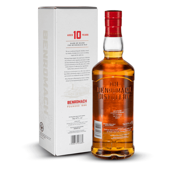 Benromach 10 Ans 43% + Etui
