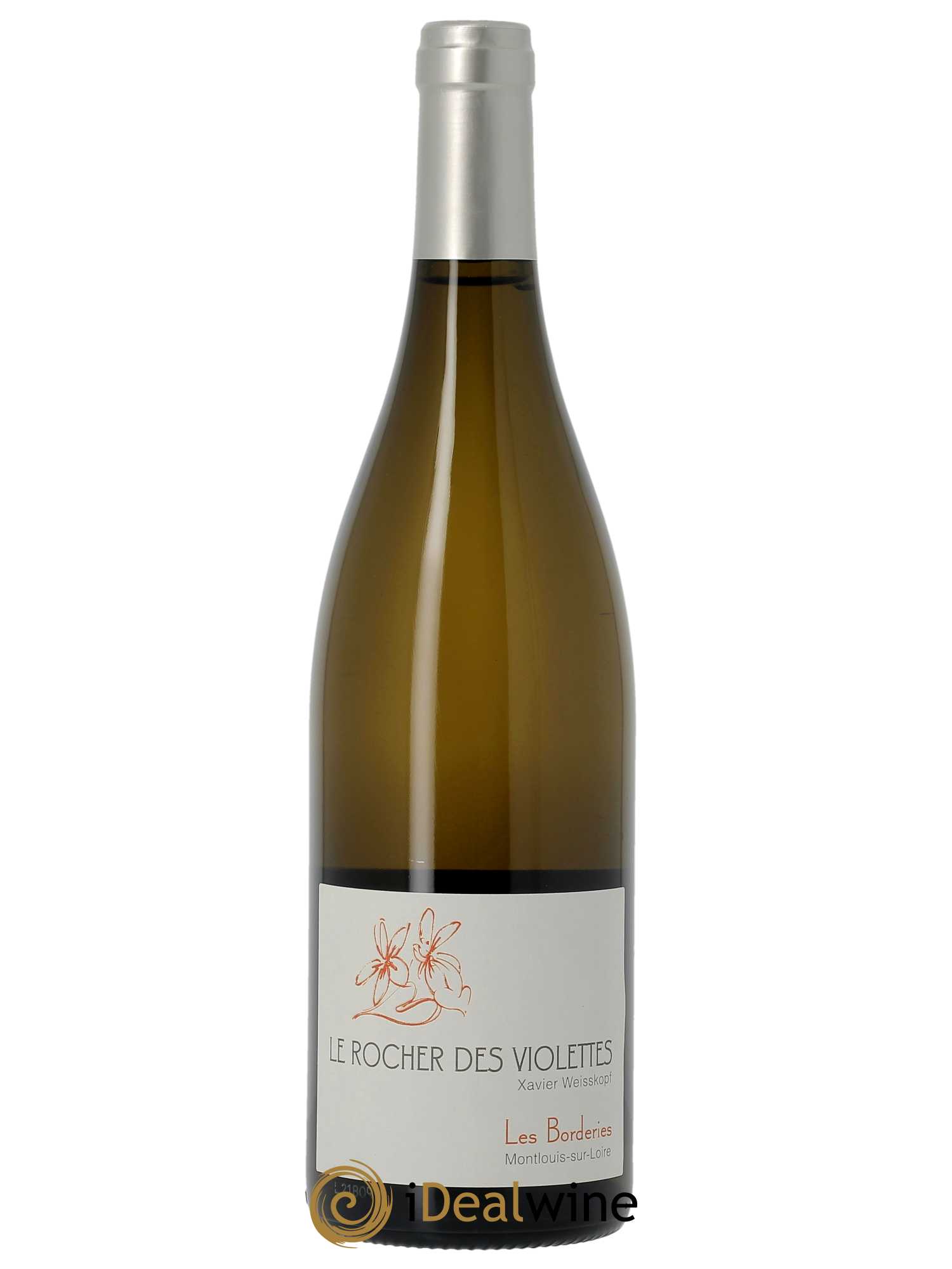 Montlouis-sur-Loire Les Borderies Le Rocher des Violettes  2021 - Lot de 1 Bouteille