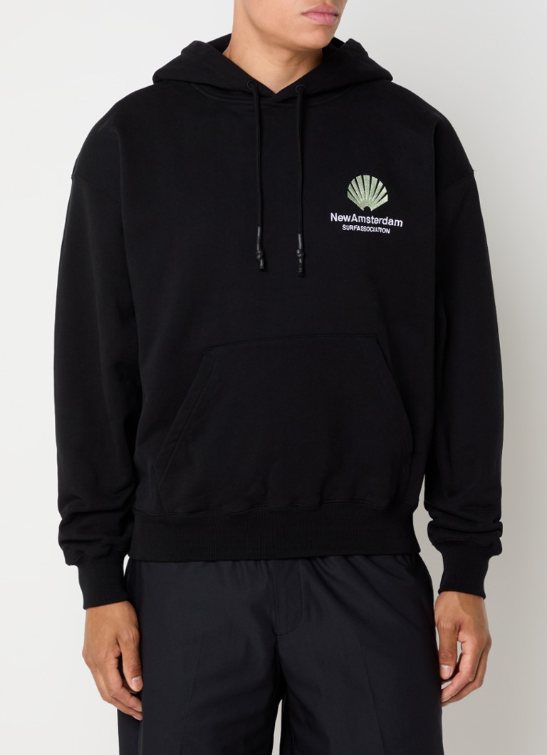 New Amsterdam Surf Association  Hoodie met front- en backprint