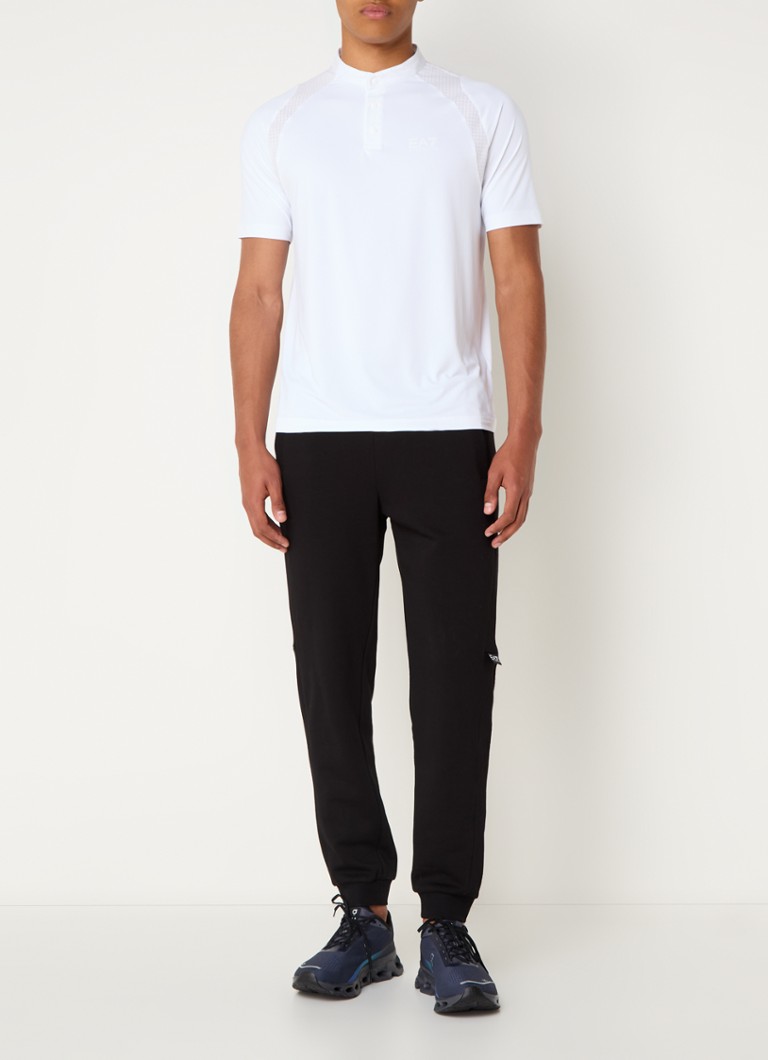 Polo Emporio Armani de corte regular com logotipo.