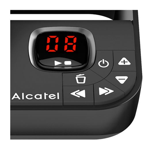 Telefon ALCATEL F860 Duo cu robot telefonic negru