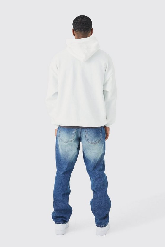 Oversize Hoodie mit Pour Homme Sake Print