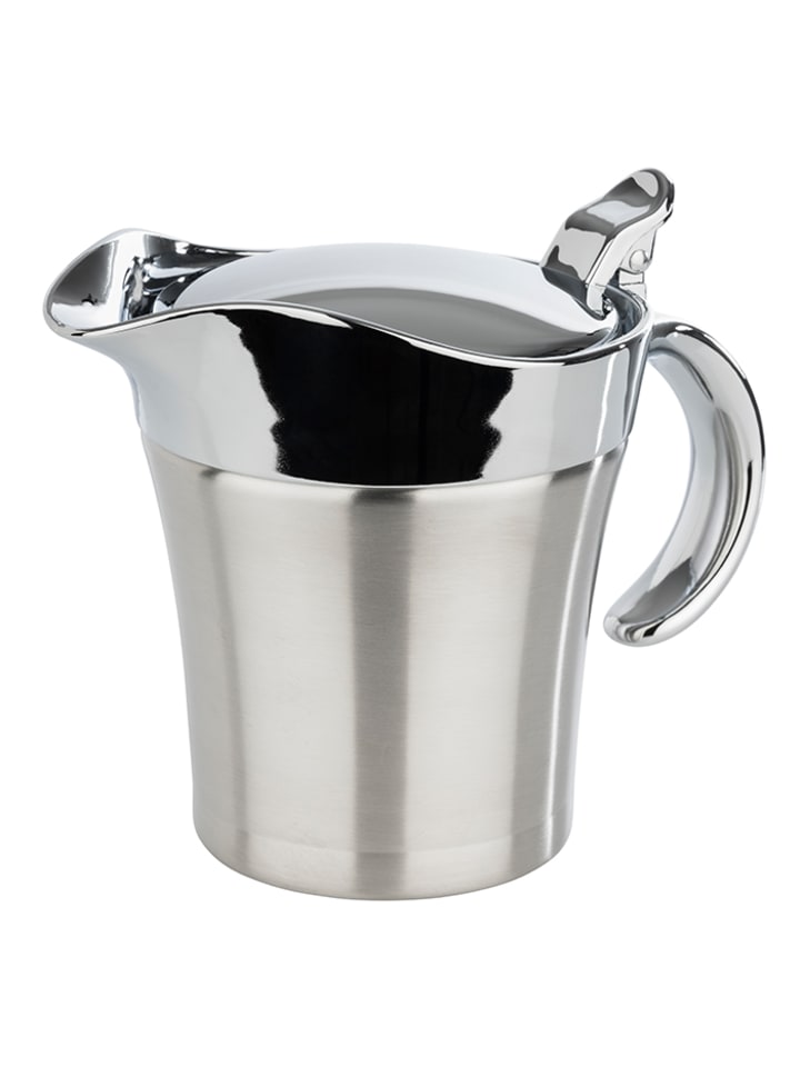 APS Thermo-Sauciere 400 ml  in Edelstahl, Maße: 19 x 12,5 x 13 cm günstig kaufen onesize