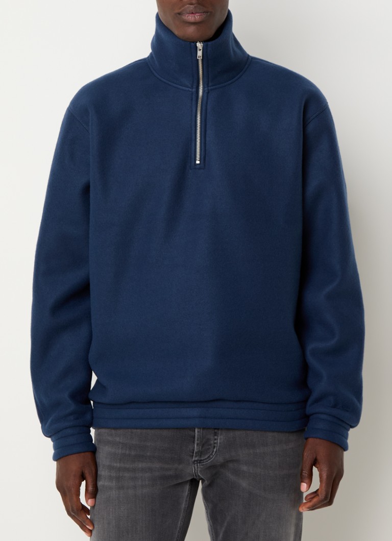 Denham Yona sweater with half zip