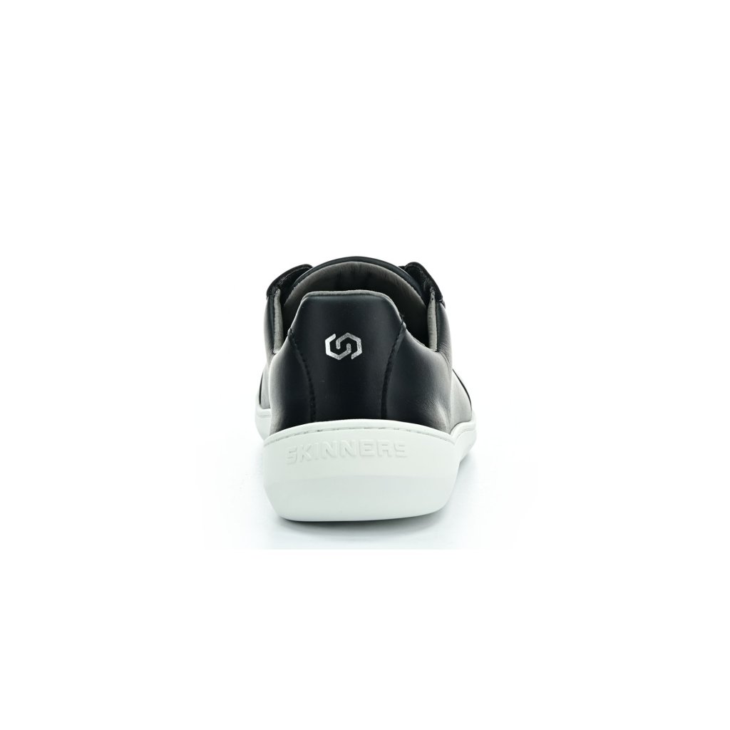 Skinners Moonwalker Leather Black Barfußsneakers