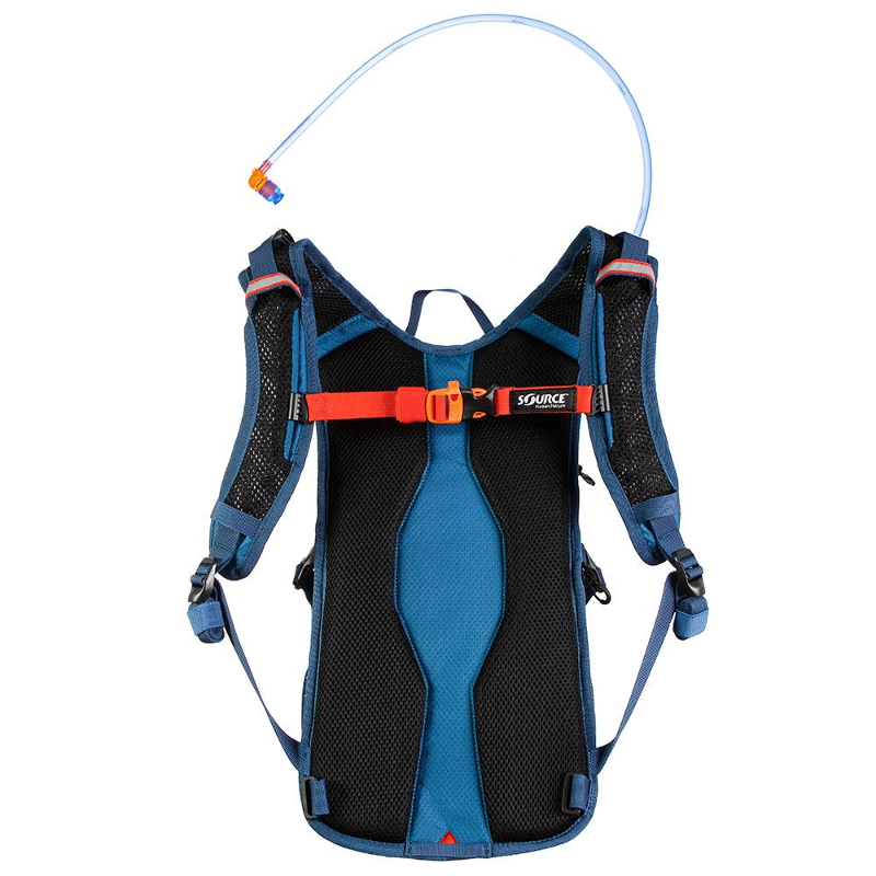 Source Fuse 3 + 9 blauer Rucksack mit Trinksystem