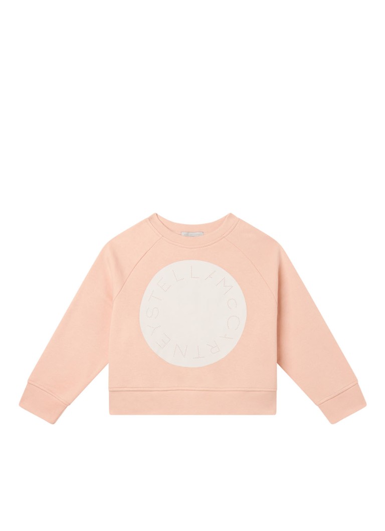 Sweter z nadrukiem logo Stella McCartney