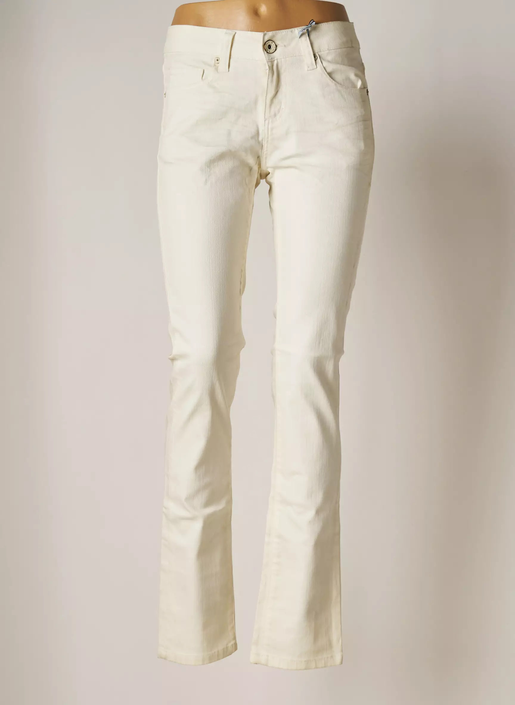 National Liberty Pantalons Droits Femme couleur beige