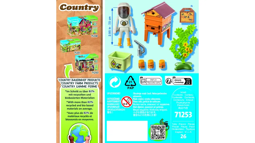 PLAYMOBIL 71253 - Country - Imkerin
