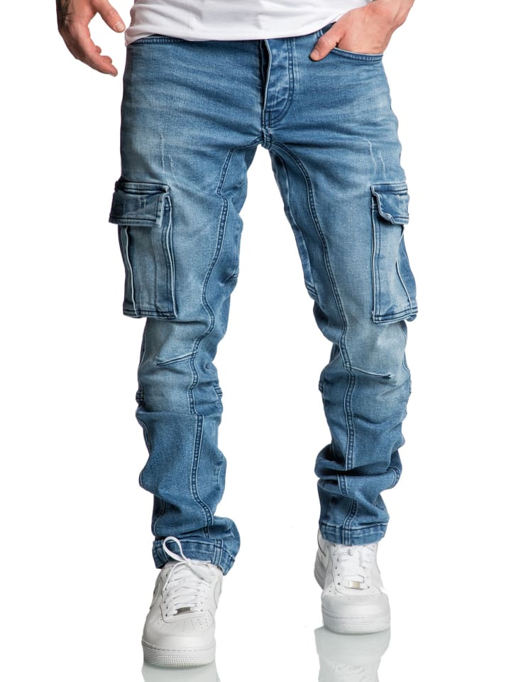 Amaci&Sons Jeans Regular Slim CARY in Hellblau günstig kaufen