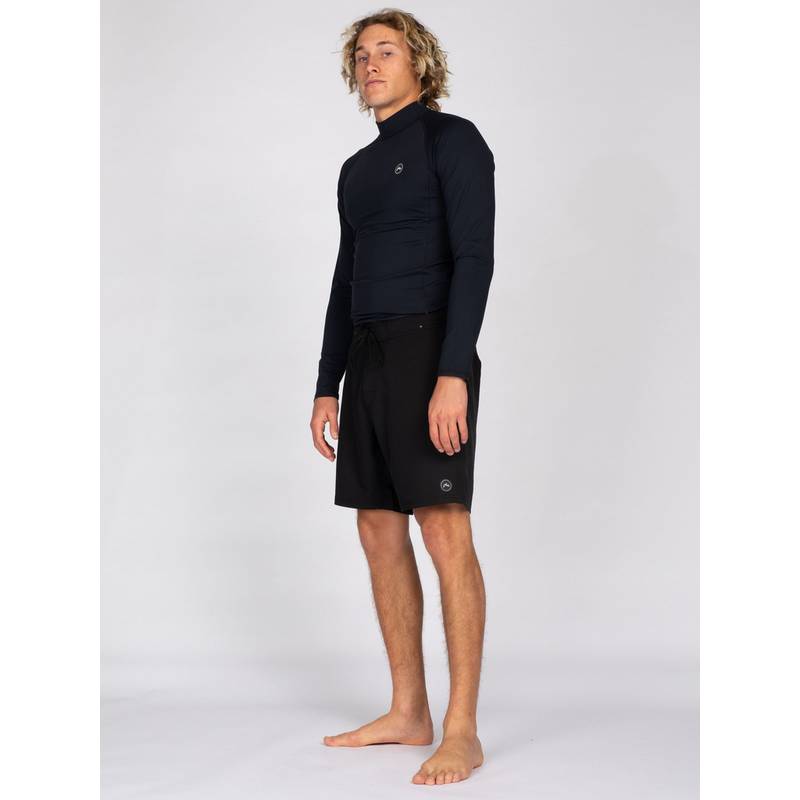 RUSTY STILL SURFING LONG SLEEVE SURF TOP Surf Shirt Herren