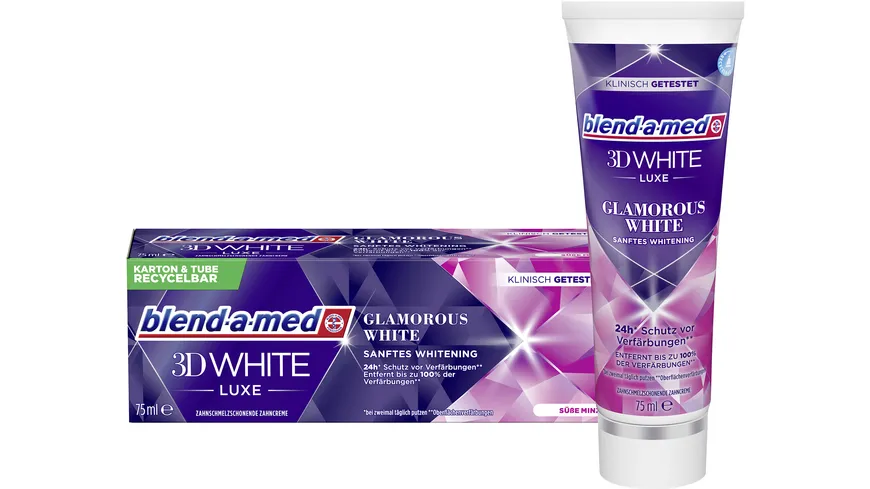 Blend-A-Med Zahnpasta 3DW Luxe Glamorous White 75 ml
