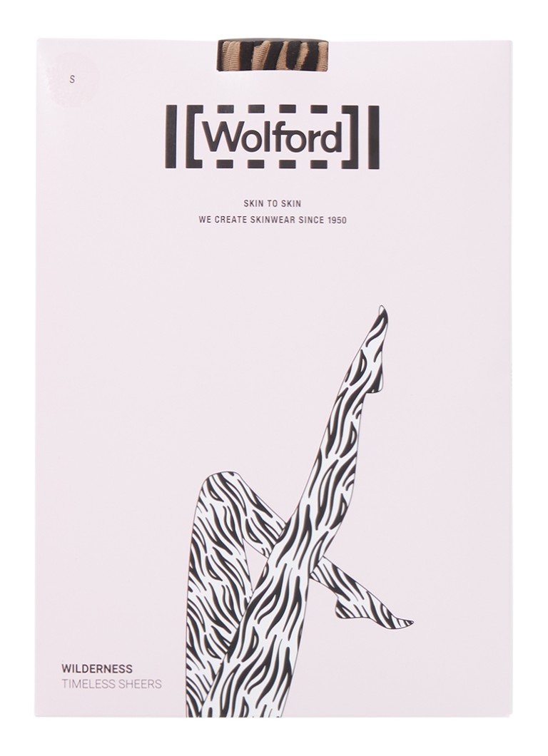 Dresuri Wolford Wilderness cu imprimeu zebră, 20 denieri