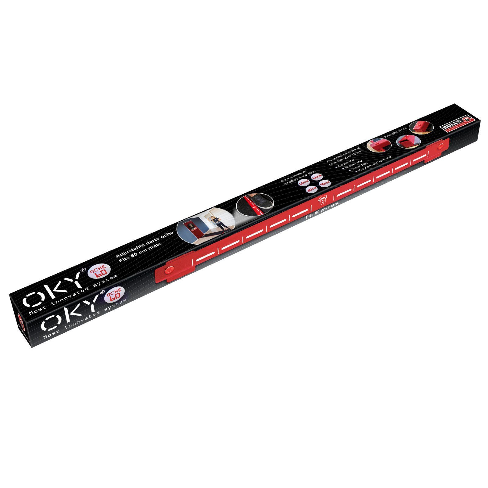 BULL'S Dartmatte Oky System 60 cm, Oky System Dart