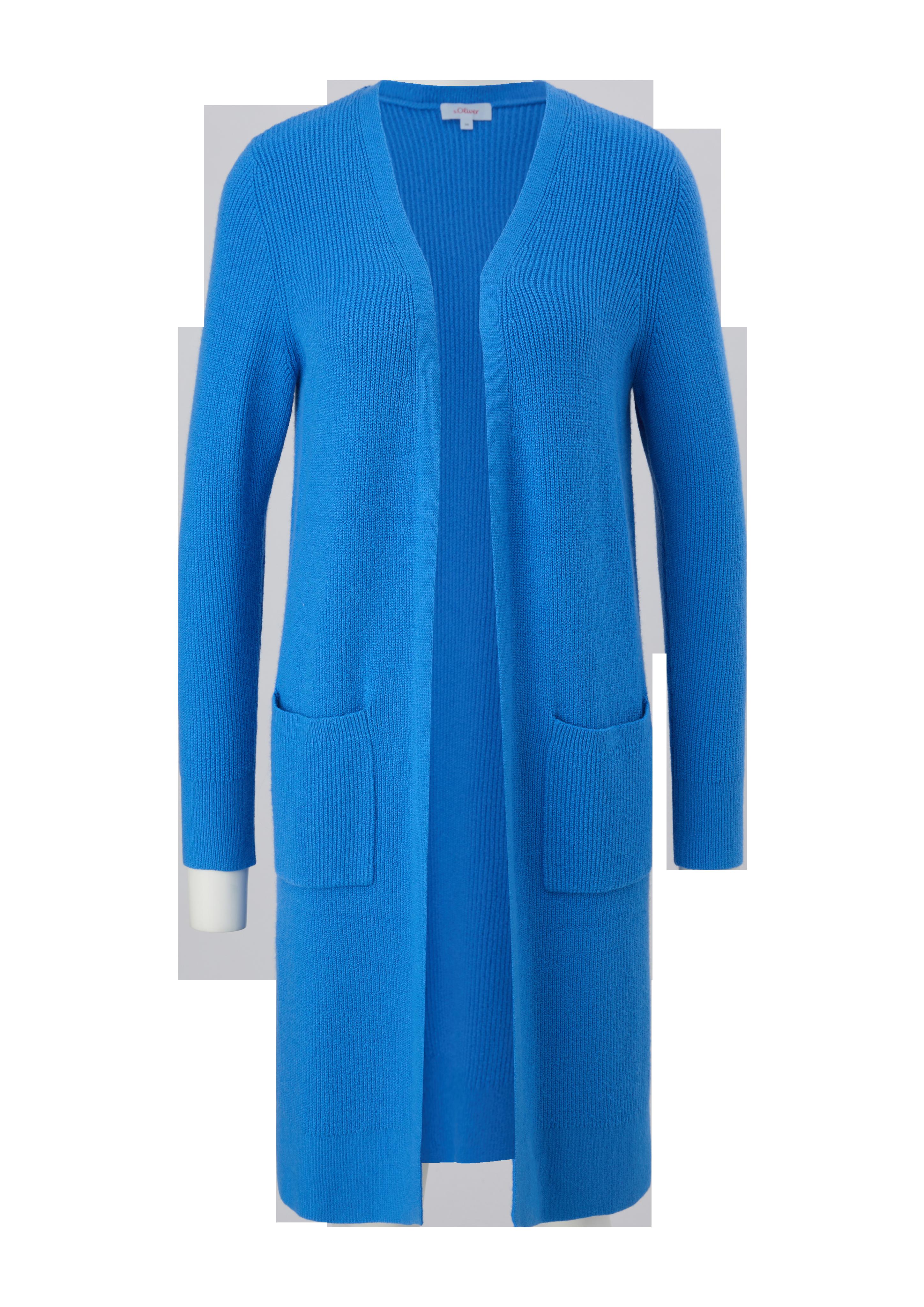 Cardigan mit Rippstruktur  2125671-5547
