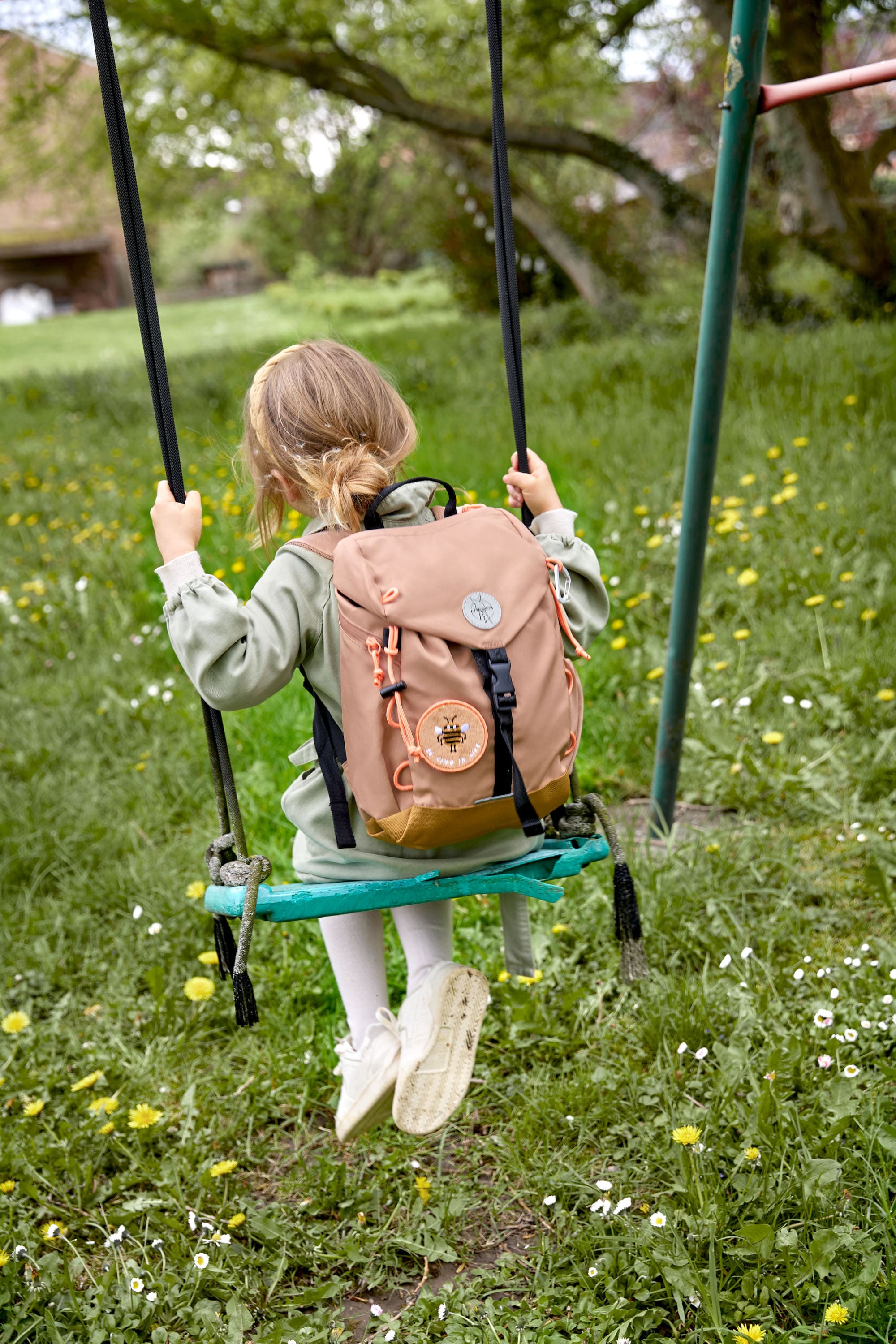 Wanderrucksack Kinder 9L - Nature, Braun
