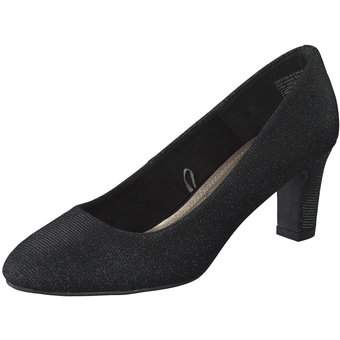 Via della Rosa Pumps in schwarz