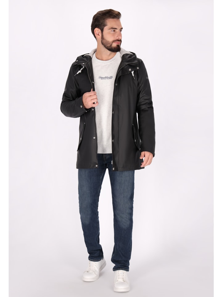 Schmuddelwedda Regenjacke in Schwarz günstig kaufen