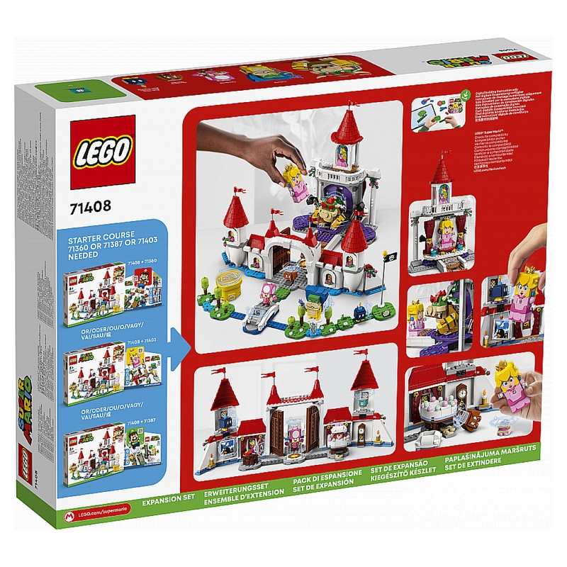 71408 Ensemble d'extension le château de Peach LEGO Super Mario
